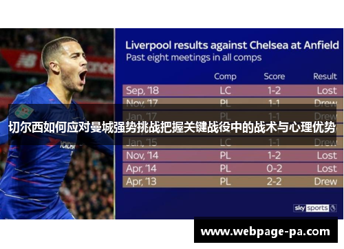 切尔西如何应对曼城强势挑战把握关键战役中的战术与心理优势